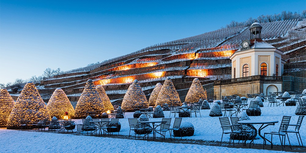 Winterliche Lichtertour in das Herz der Sächsischen Weinstraße - Bild 1